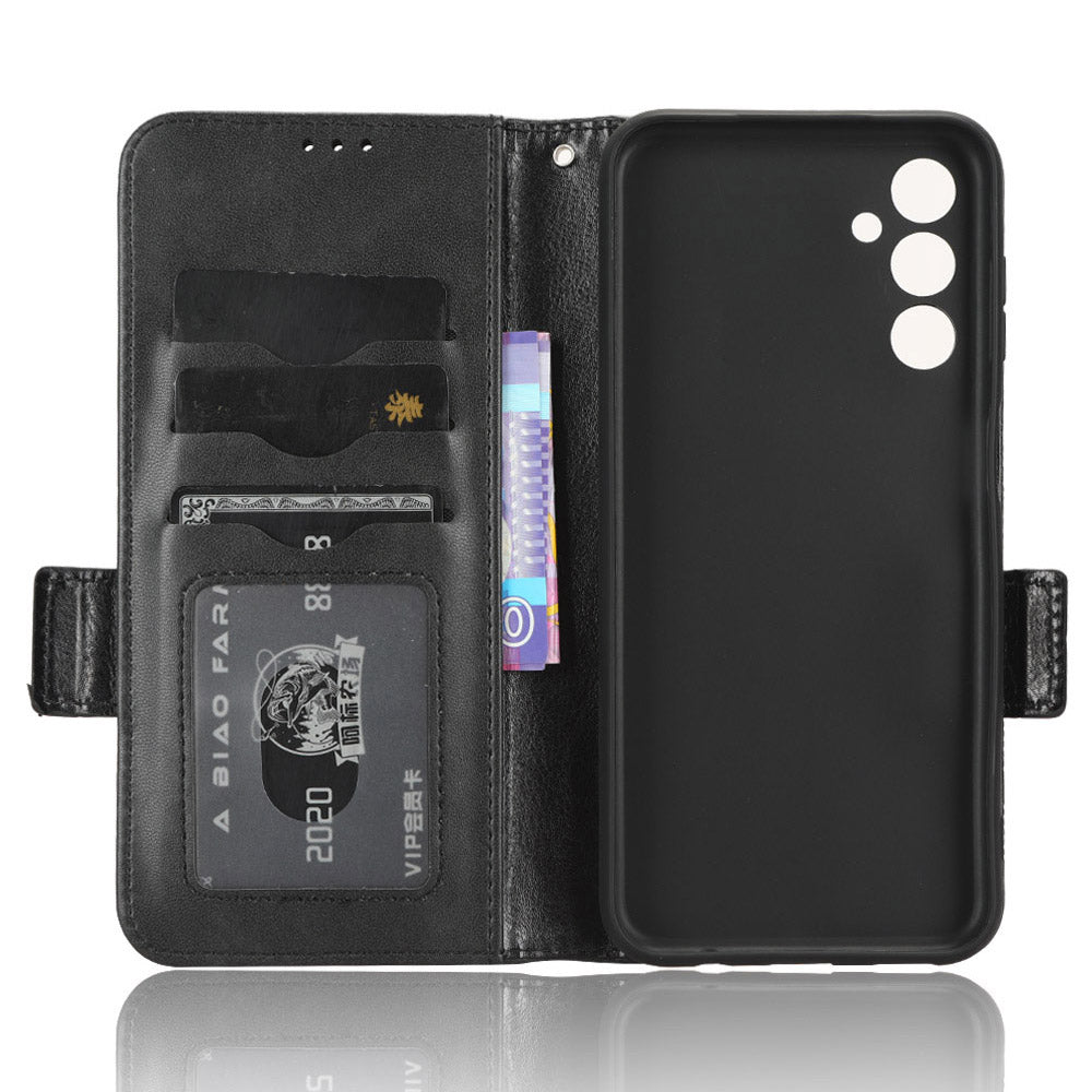 For Samsung Galaxy M14 5G PU Leather Phone Wallet Case Imprinted Triangle Stand Phone Cover For Samsung Galaxy M14 5G PU Leather Phone Wallet Case Imprinted Triangle Stand Phone Cover
